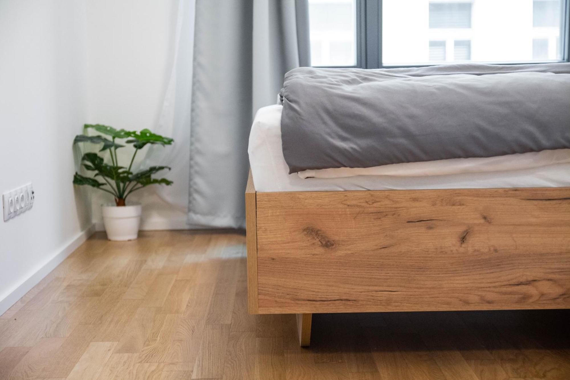Newly Built Apartment With Balcony, Ac And Free Indoor Garage Prag Exteriör bild
